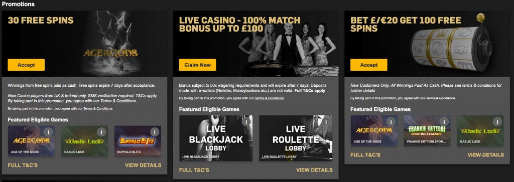 Betfair Casino NJ