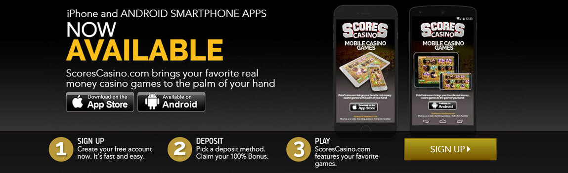 Scores Casino Mobile App