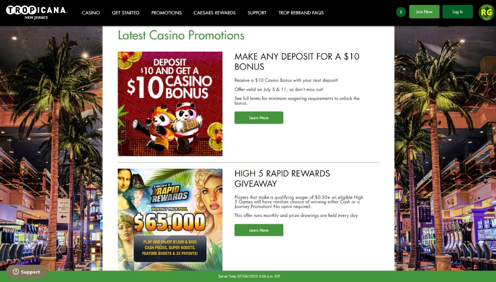 tropicana-casino-promotions